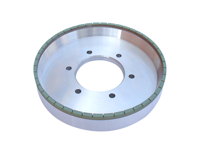 Single polysilicon reduces thin ceramic grinding wheels